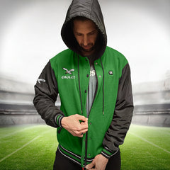 NFL Philadelphia Eagles ActionHeat 5V Battery Heated Full-Snap Varsity Jacket