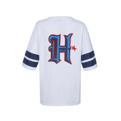 NFL Houston Texans Cuce Women's Rhinestone V-Neck Tunic