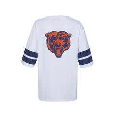 NFL Chicago Bears Cuce Women's Rhinestone V-Neck Tunic