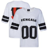 NFL Cincinnati Bengals Cuce Women's Rhinestone V-Neck Tunic