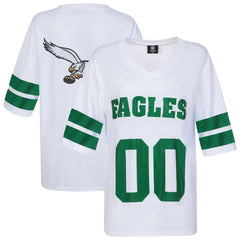 NFL Philadelphia Eagles Cuce Women's Rhinestone V-Neck Tunic