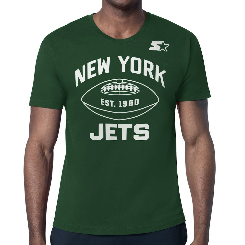 NFL New York Jets Starter Green and White Forever T-Shirt