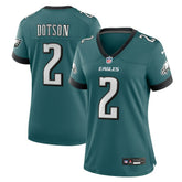 NFL Philadelphia Eagles Jahan Dotson Women's Team Game Jersey