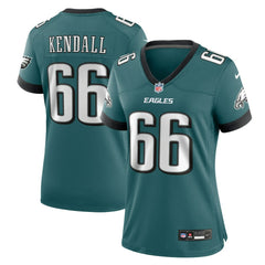NFL Philadelphia Eagles Drew Kendall Women's Team Game Jersey