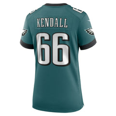 NFL Philadelphia Eagles Drew Kendall Women's Team Game Jersey