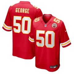 NFL Kansas City Chiefs Brandon George Team Game Jersey