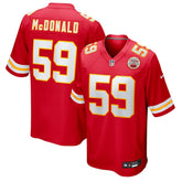 NFL Kansas City Chiefs Cooper McDonald Team Game Jersey