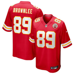 NFL Kansas City Chiefs Jason Brownlee Team Game Jersey