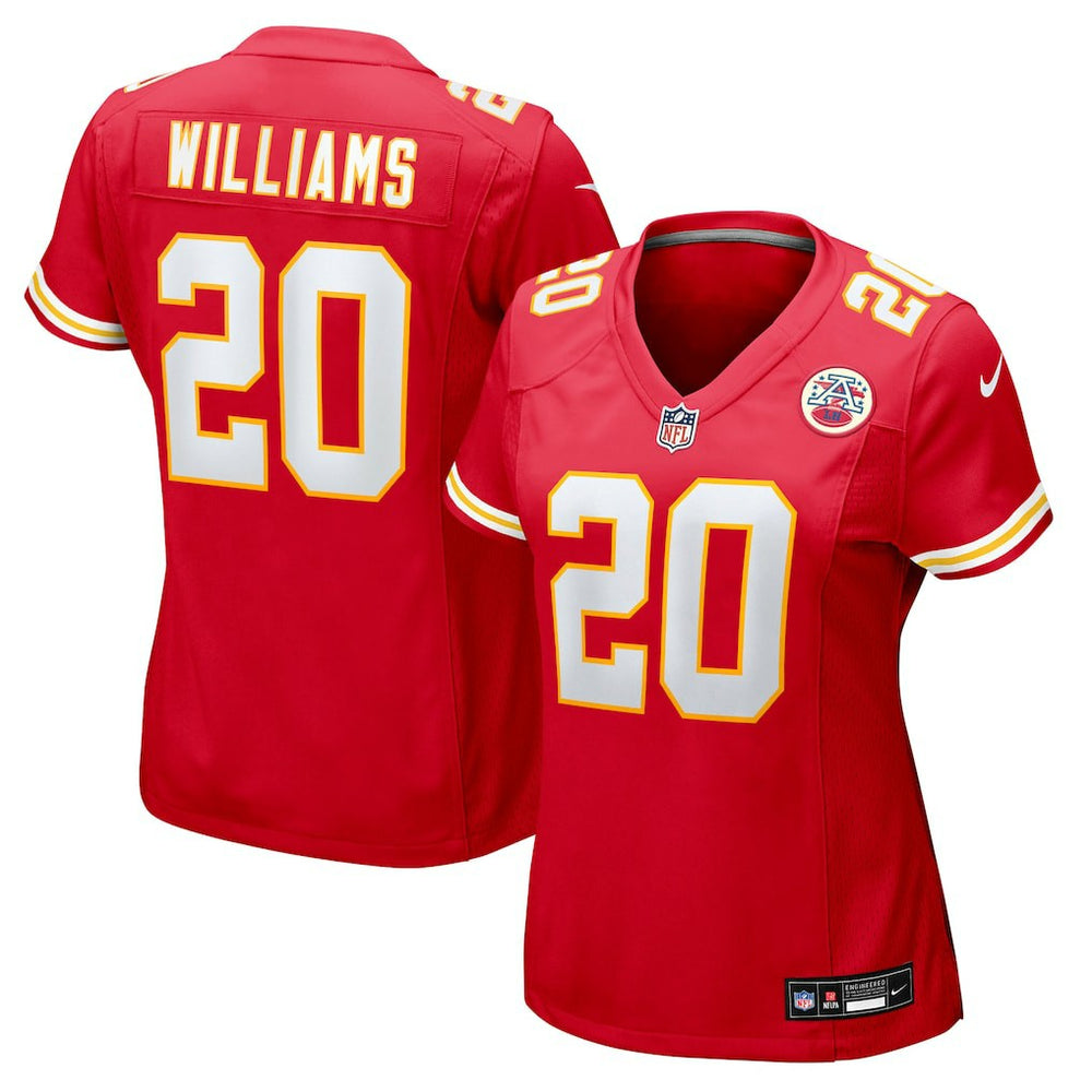 NFL Kansas City Chiefs Nohl Williams Women's Team Game Jersey
