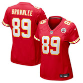 NFL Kansas City Chiefs Jason Brownlee Women's Team Game Jersey