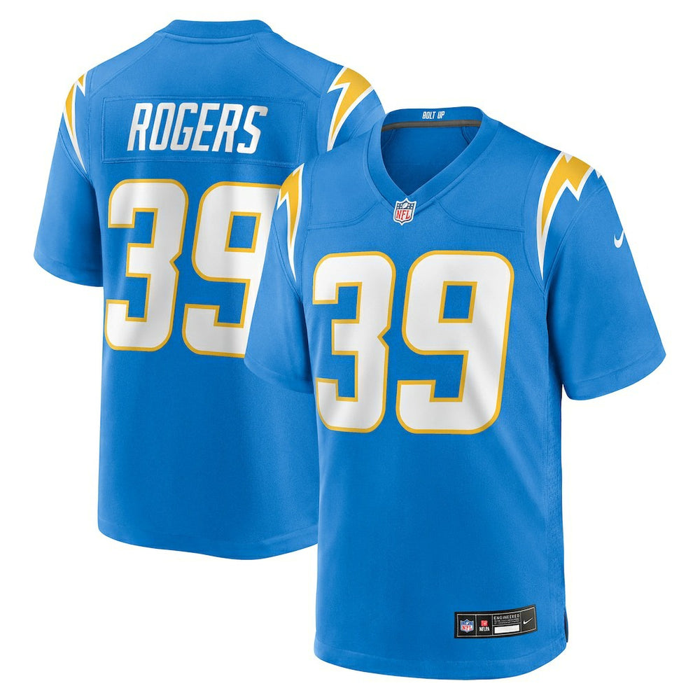 NFL Los Angeles Chargers Eric Rogers Team Game Jersey