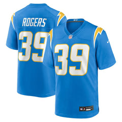 NFL Los Angeles Chargers Eric Rogers Team Game Jersey