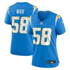 NFL Los Angeles Chargers Marlowe Wax Women's Team Game Jersey