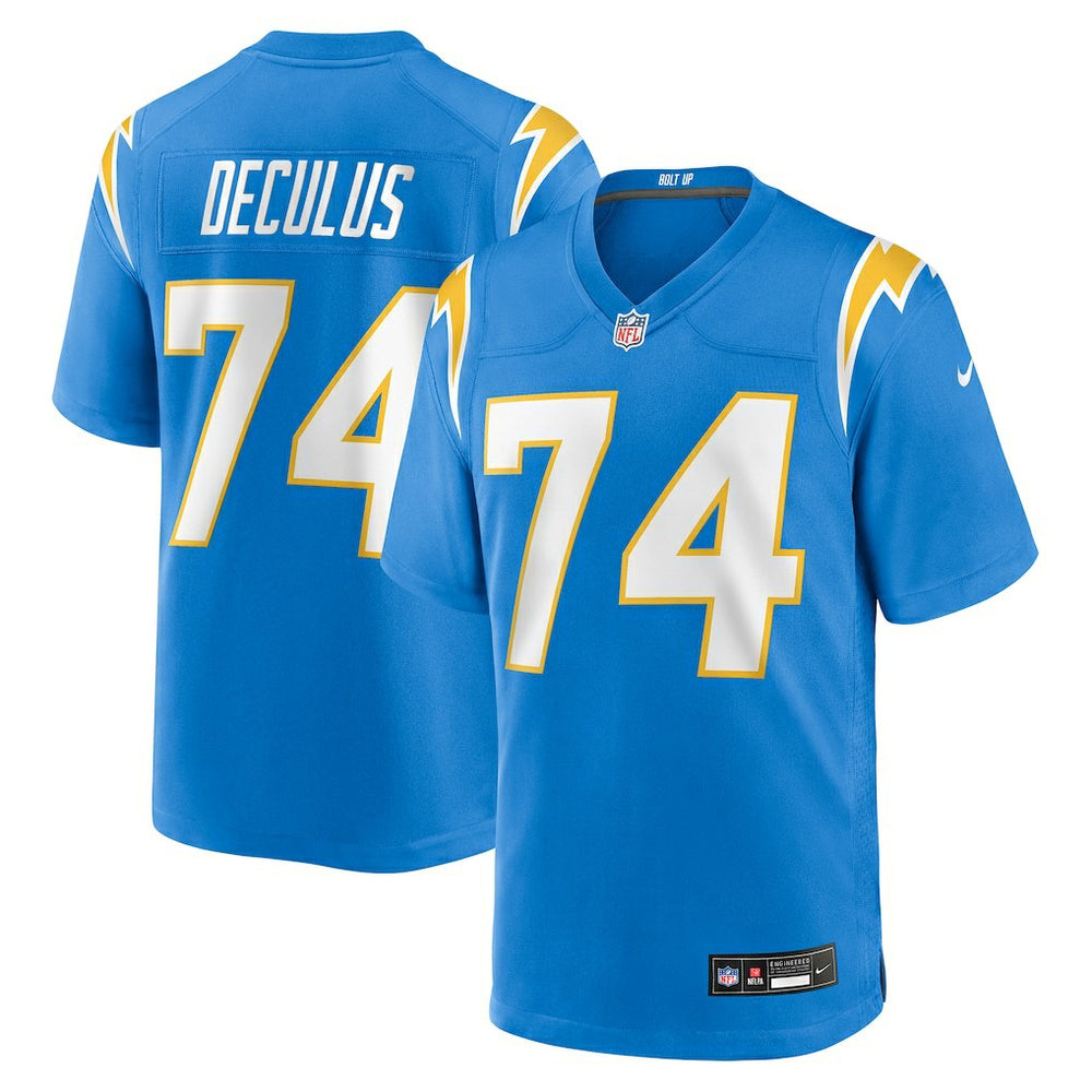 NFL Los Angeles Chargers Austin Deculus Team Game Jersey