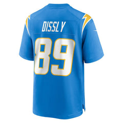 NFL Los Angeles Chargers Will Dissly Team Game Jersey