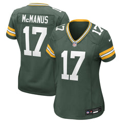 NFL Green Bay Packers Brandon McManus Women's Team Game Jersey