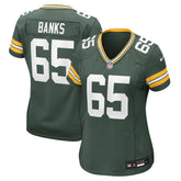 NFL Green Bay Packers Aaron Banks Women's Team Game Jersey