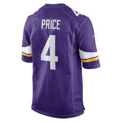 NFL Minnesota Vikings Myles Price Team Game Jersey