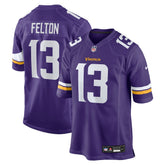 NFL Minnesota Vikings Tai Felton Team Game Jersey