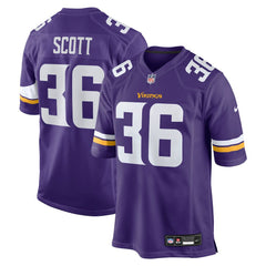 NFL Minnesota Vikings Zavier Scott Team Game Jersey