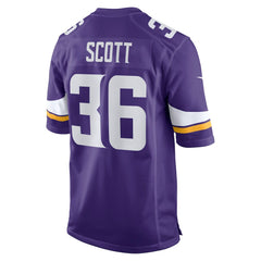 NFL Minnesota Vikings Zavier Scott Team Game Jersey