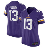 NFL Minnesota Vikings Tai Felton Women's Team Game Jersey