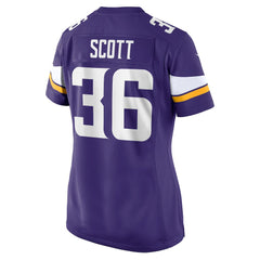 NFL Minnesota Vikings Zavier Scott Women's Team Game Jersey