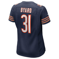 NFL Chicago Bears Kevin Byard Women's Team Game Jersey