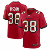 NFL Tampa Bay Buccaneers Rashad Wisdom Team Game Jersey