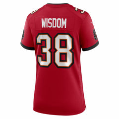NFL Tampa Bay Buccaneers Rashad Wisdom Women's Team Game Jersey
