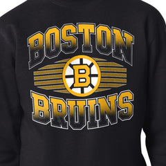 Boston Bruins Starter Team Grit Graphic Fleece Pullover Sweatshirt
