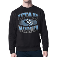 Utah Mammoth Starter Team Grit Graphic Fleece Pullover Sweatshirt