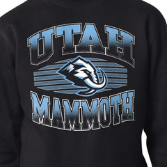 Utah Mammoth Starter Team Grit Graphic Fleece Pullover Sweatshirt