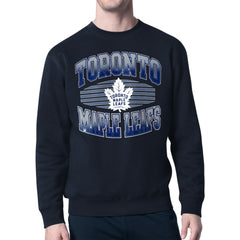 Toronto Maple Leafs Starter Team Grit Graphic Fleece Pullover Sweatshirt