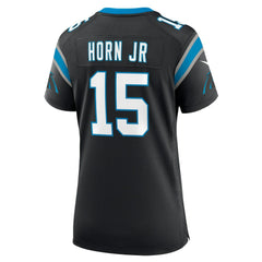 NFL Carolina Panthers Jimmy Horn Jr Women's Team Game Jersey