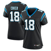 NFL Carolina Panthers Jalen Coker Women's Team Game Jersey
