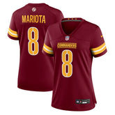 NFL Washington Commanders Marcus Mariota Women's Team Game Jersey