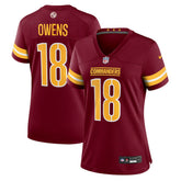 NFL Washington Commanders Tyler Owens Women's Team Game Jersey