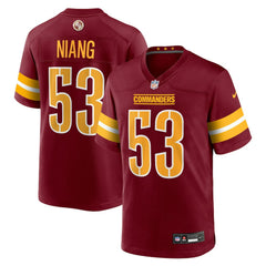 NFL Washington Commanders Lucas Niang Team Game Jersey