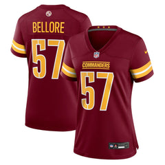NFL Washington Commanders Nick Bellore Women's Team Game Jersey