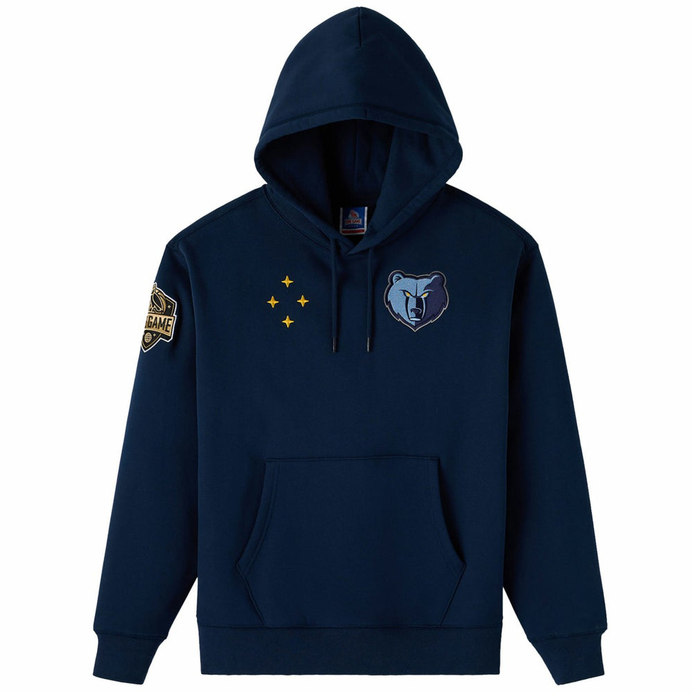 Memphis Grizzlies OVO x NBA Fleece Hoodie - Navy sale