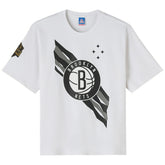 Brooklyn Nets OVO x NBA Heavyweight T-Shirt - White cheap
