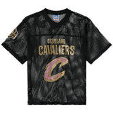 Cleveland Cavaliers OVO x NBA Mesh Football Fashion Jersey sale - Black cheap