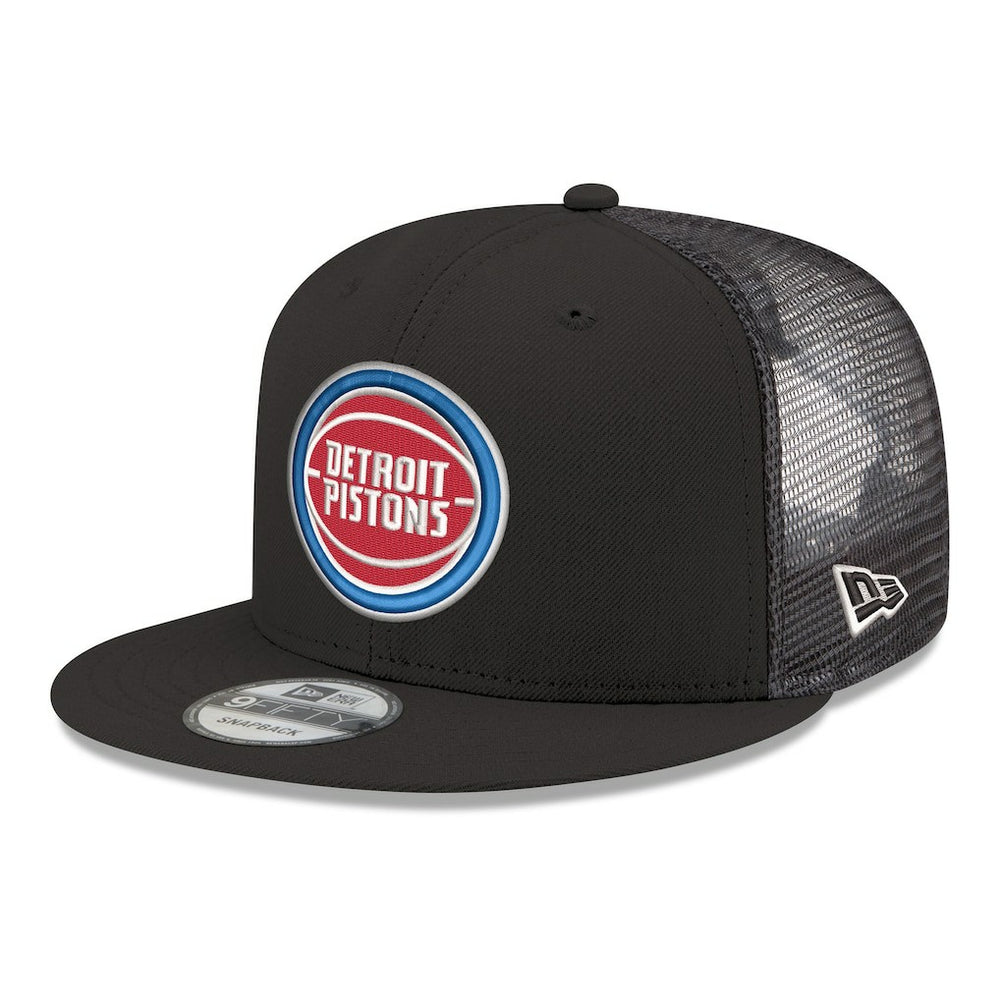 Detroit Pistons Core Logo Meshback 9FIFTY Snapback Hat sale - Black | New Era on sale