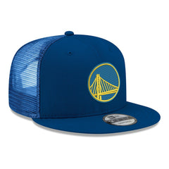 Golden State Warriors Core Logo Meshback 9FIFTY Snapback Hat sale - Royal | New Era shop