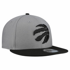 Toronto Raptors Core Logo Storm Gray Two-Tone 9FIFTY Snapback Hat - Gray | New Era online