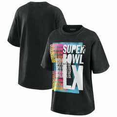 NFL New England Patriots Super Bowl LX WEAR by Erin Andrews Women's Vintage Boyfriend T-Shirt