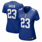 NFL New York Giants Art Green Women's Team Game Jersey