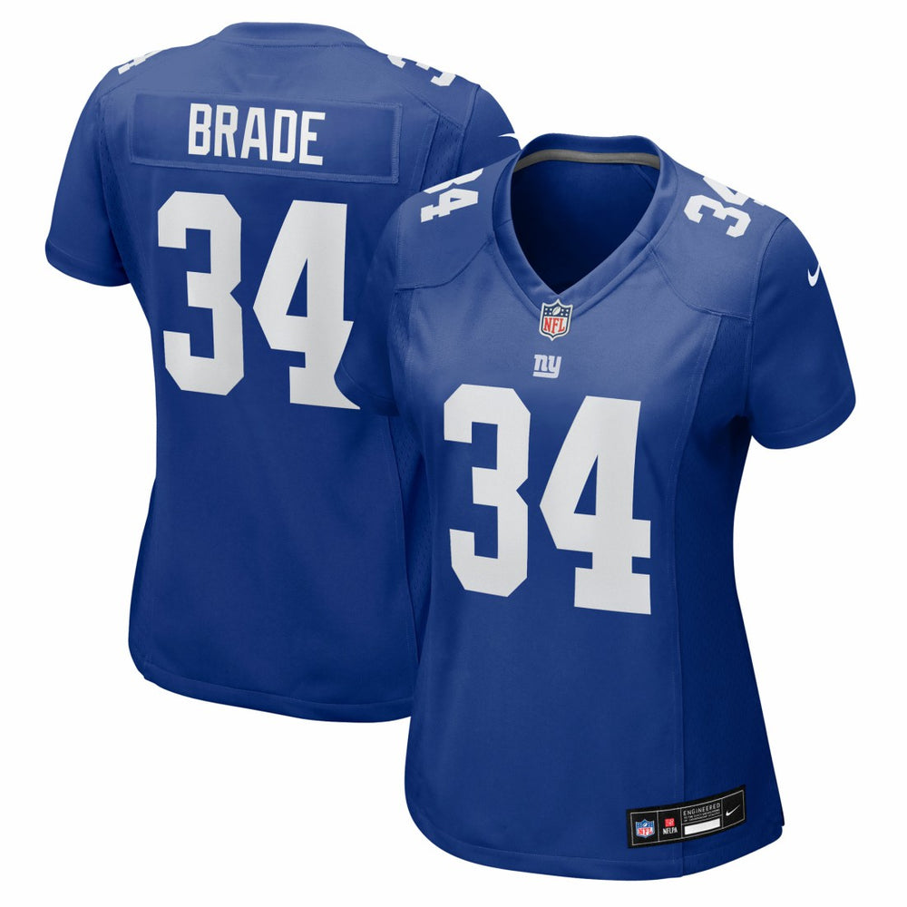 NFL New York Giants Beau Brade Women's Team Game Jersey