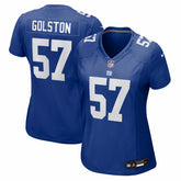 NFL New York Giants Chauncey Golston Women's Team Game Jersey